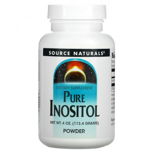 Source Naturals, Чистый инозит в порошке, 113,4 г (4 унции)