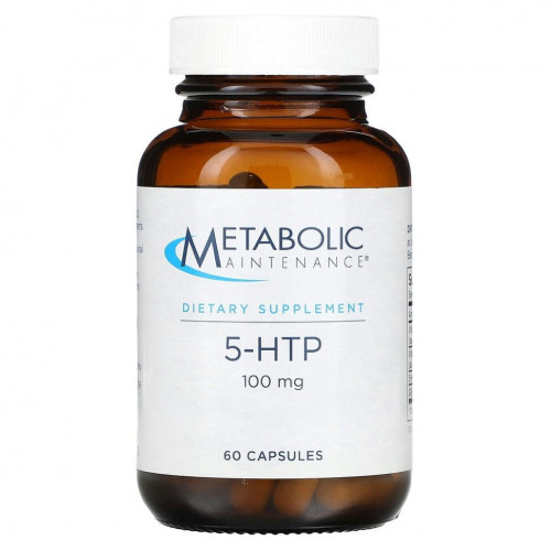 Metabolic Maintenance, 5-HTP, 100 мг, 60 капсул