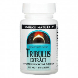 Source Naturals, якорцы, 750 мг, 60 таблеток