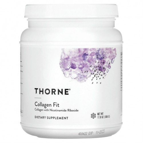 Thorne Research, Collagen Fit, добавка с коллагеном, 506 г (17,8 унции)