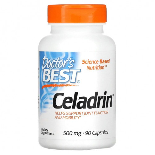 Doctor's Best, Celadrin, 500 мг, 90 капсул