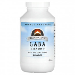 Source Naturals, порошок GABA, 226,8 г (8 унций)