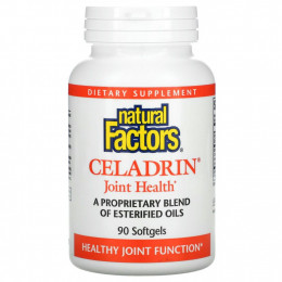 Natural Factors, Celadrin, для здоровья суставов, 90 капсул