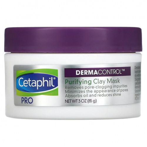 Cetaphil, Pro Derma Control, Purifying Clay Mask, 3 oz (85 g)