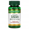 Nature's Bounty, Gentle Iron, железо, 28 мг, 90 капсул