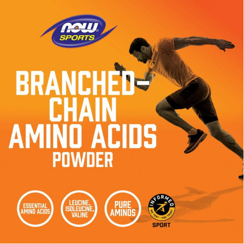 NOW Foods, Sports, аминокислотный порошок с разветвленной цепью, 12 унций (340 г)