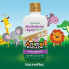 NaturesPlus, Source of Life, Animal Parade, Gold Liquid, мультивитамины для детей в жидкой форме, вкус тропических ягод, 887,10 мл (30 жидк. унций)