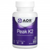 Advanced Orthomolecular Research AOR, Peak K2, 90 вегетарианских капсул