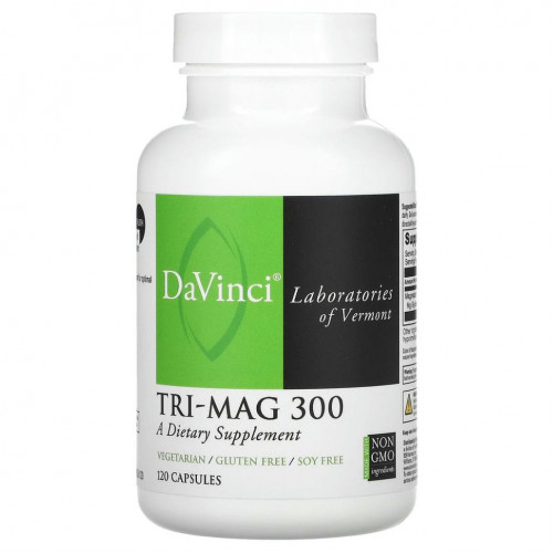 DaVinci Laboratories of Vermont, Tri-Mag 300, 120 капсул