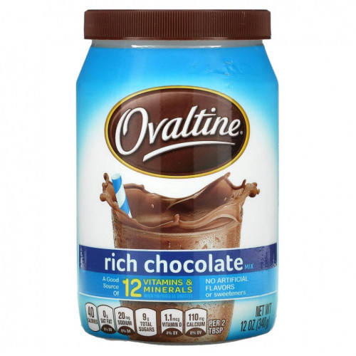 Ovaltine, Густое какао, 12 унций (340 г)