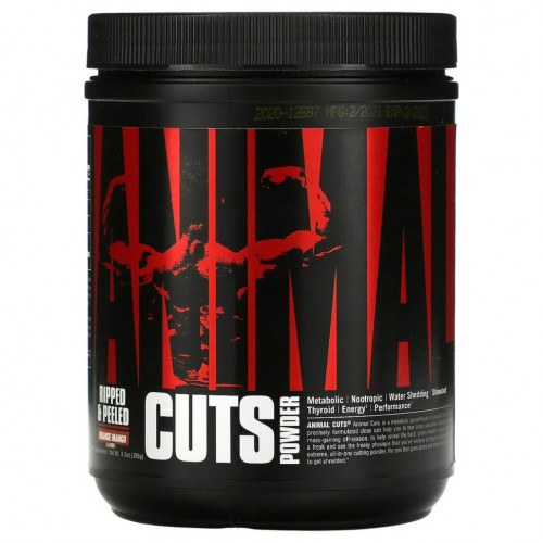 Universal Nutrition, Animal Cuts, апельсин и манго, 265 г (9,3 унции)