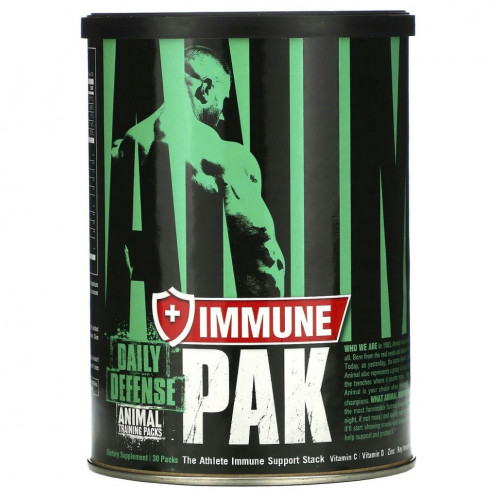 Universal Nutrition, Animal Immune Pak, ежедневная защита иммунитета, наборы для тренировок, 30 шт.