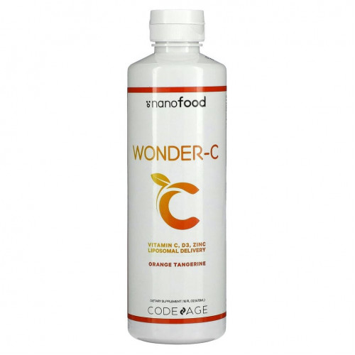 Codeage, Wonder-C, Liposomal Delivery, апельсин и мандарин, 473 мл (16 жидк. Унций)