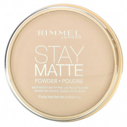 Rimmel London, Матовая пудра Stay Matte Powder, 003 Natural, 0,49 унции (14 г)