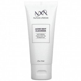 NXN, Nurture by Nature, Acne Edit, очищающее средство против акне, 60 мл (2 жидк. унции)