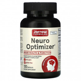 Jarrow Formulas, Neuro Optimizer, добавка для нормализации работы мозга, 120 капсул