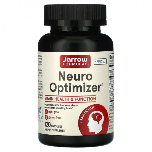 Jarrow Formulas, Neuro Optimizer, добавка для нормализации работы мозга, 120 капсул