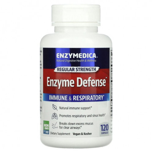 Enzymedica, Enzyme Defense, 120 капсул