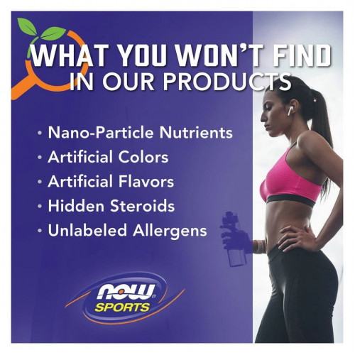 NOW Foods, Sports, L-Arginine Powder, 1 фунт (454 г)