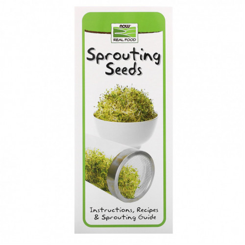 NOW Foods, Sprouting Jar, 1,89 л (1/2 галлона)