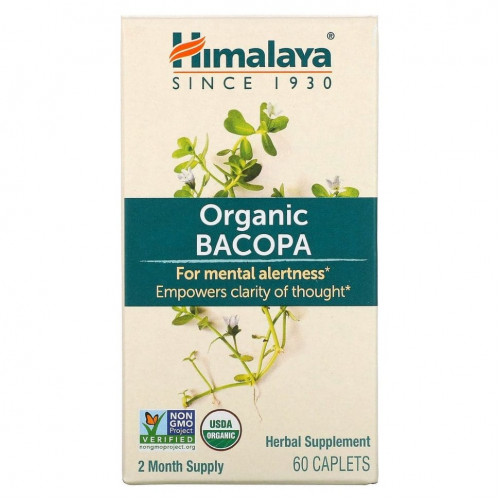 Himalaya, бакопа, 60 капсул