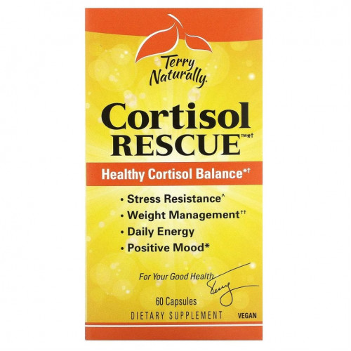 Terry Naturally, Cortisol Rescue, 60 капсул