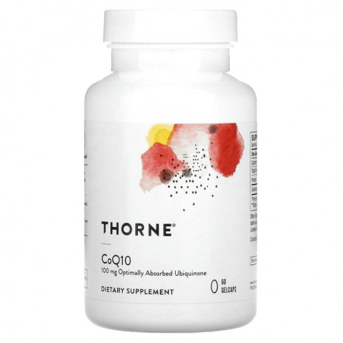 Thorne Research, Q-Best 100, 60 желатиновых капсул