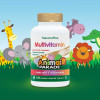 NaturesPlus, Source of Life, Animal Parade Gold, жевательные мультивитамины с микроэлементами для детей, ассорти, 120 таблеток в форме животных