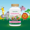 NaturesPlus, Source of Life Animal Parade Gold, жевательная мультивитаминная добавка с микроэлементами для детей, со вкусом арбуза, 120 таблеток в форме животных