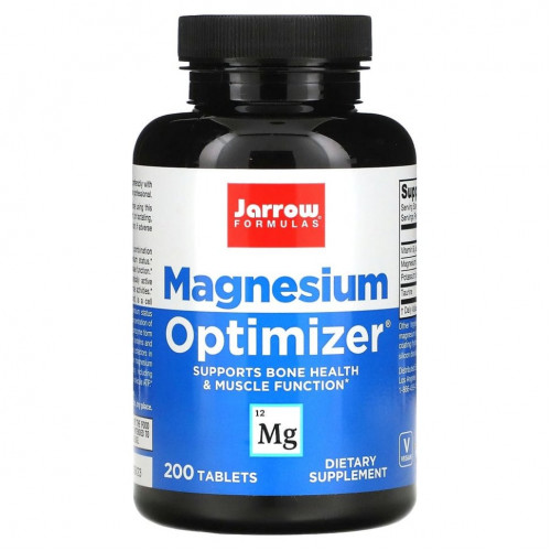 Jarrow Formulas, Magnesium Optimizer, 200 таблеток