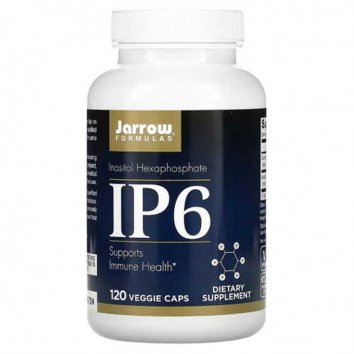 Jarrow Formulas, IP6, гексафосфат инозитола, 500 мг, 120 растительных капсул