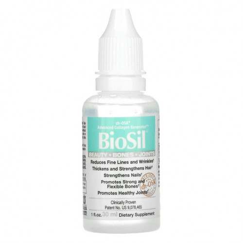 BioSil by Natural Factors, ch-OSA, улучшенный источник коллагена, 30 мл (1 жидк. унция)