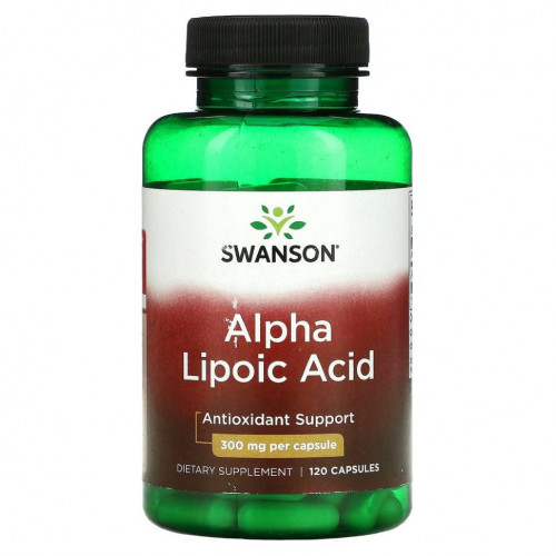 Swanson, Alpha Lipoic Acid, Antioxidant, 300 mg, 120 Capsules