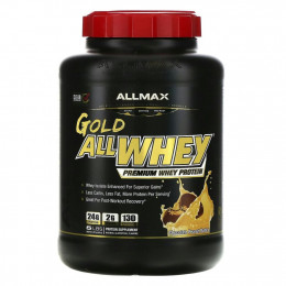 ALLMAX Nutrition, AllWhey Gold, 100% сывороточный протеин премиального качества, шоколадное арахисовое масло, 2,27 кг (5 фунтов)