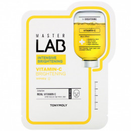 Tony Moly, Master Lab, Осветляющий витамин C, 1 лист, 19 г