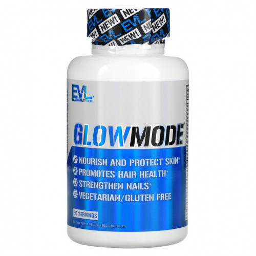 EVLution Nutrition, GlowMode, 30 растительных капсул