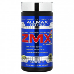 ALLMAX Nutrition, ZMX2, хелат магния с улучшенной усвояемостью, 90 капсул