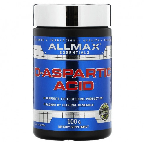 ALLMAX Nutrition, D-аспарагиновая кислота, 100г