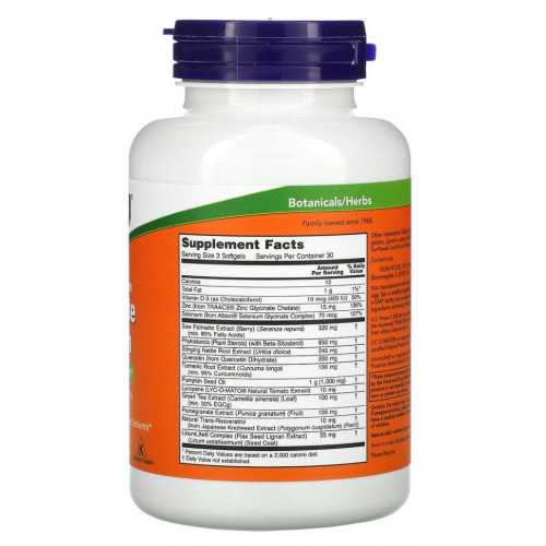 NOW Foods, Clinical Strength, добавка для здоровья предстательной железы, 90 капсул