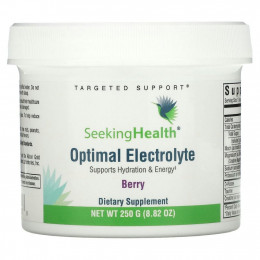 Seeking Health, Optimal Electrolyte, ягодный, 250 г (8,82 унции)