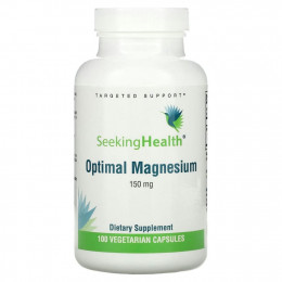 Seeking Health, Optimal Magnesium, 150 мг, 100 вегетарианских капсул