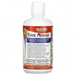 Vital Earth Minerals, Fulvic Minerals, 946 мл (32 жидк. унции)