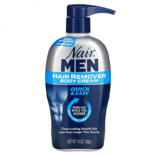 Nair, For Men, Hair Remover Body Cream, 13 oz (368 g)