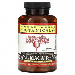 Whole World Botanicals, Royal Maca for Men, 500 mg, 180 Gelatinized Veggie Caps