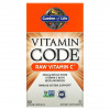 Garden of Life, Vitamin Code, Raw Vitamin C, 60 веганских капсул