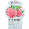 Tony Moly, I'm Peach, тканевая маска для восстановления, 1 шт., 21 г (0,74 унции)