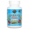 Garden of Life, Oceans Kids, DHA Chewables, от 3 лет и старше, вкус ягод и лайма, 120 мг, 120 жевательных мягких таблеток