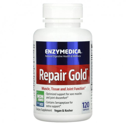 Enzymedica, Repair Gold, 120 капсул