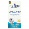 Nordic Naturals, Omega-3D, со вкусом лимона, 1000 мг, 120 мягких желатиновых капсул