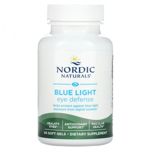 Nordic Naturals, Blue Light Eye Defense, 60 мягких таблеток